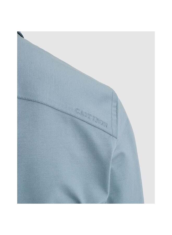 CSI2608200 5146 Cast Iron Long sleeve shirt Twill Jersey Blue Mirage