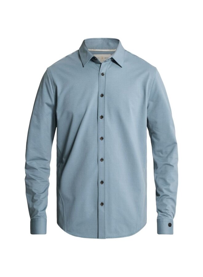 CSI2608200 5146 Cast Iron Long sleeve shirt Twill Jersey Blue Mirage