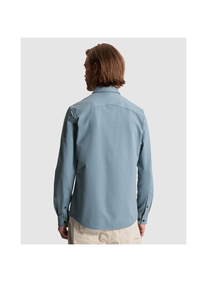 CSI2608200 5146 Cast Iron Long sleeve shirt Twill Jersey Blue Mirage
