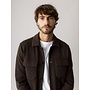509020 285 MosMosh MMGAustin Knit Overshirt Black Coffee