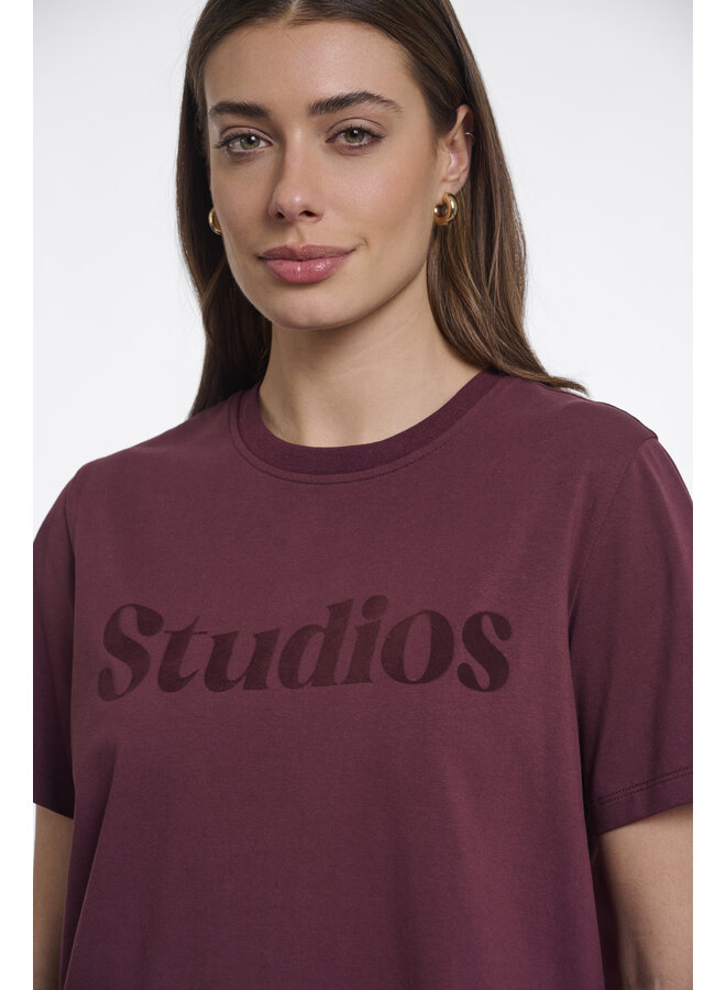 Kiley.7002611 Rino en Pelle T-shirt with print Chocolate bean