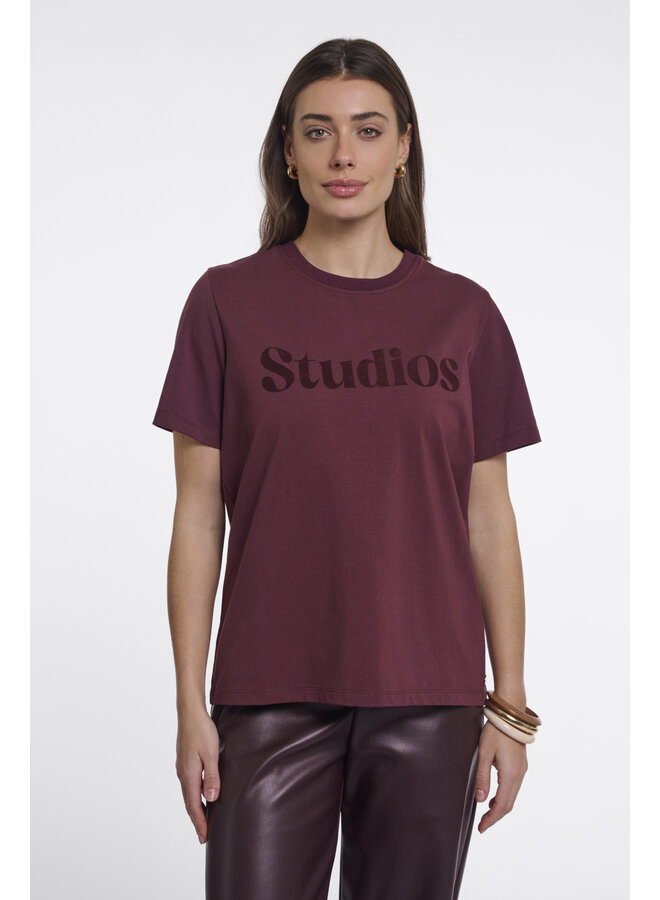Kiley.7002611 Rino en Pelle T-shirt with print Chocolate bean