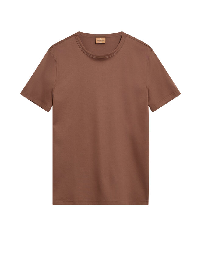 500930 289 Mos Mosh Gallery MMG Perry O-SS Tee  Cocoa Brown