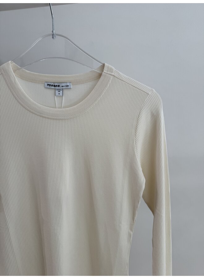 W26F1963 5 Penn en Ink Longsleeve ecru