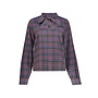 63637-20 675 Geisha blouse navy/coral