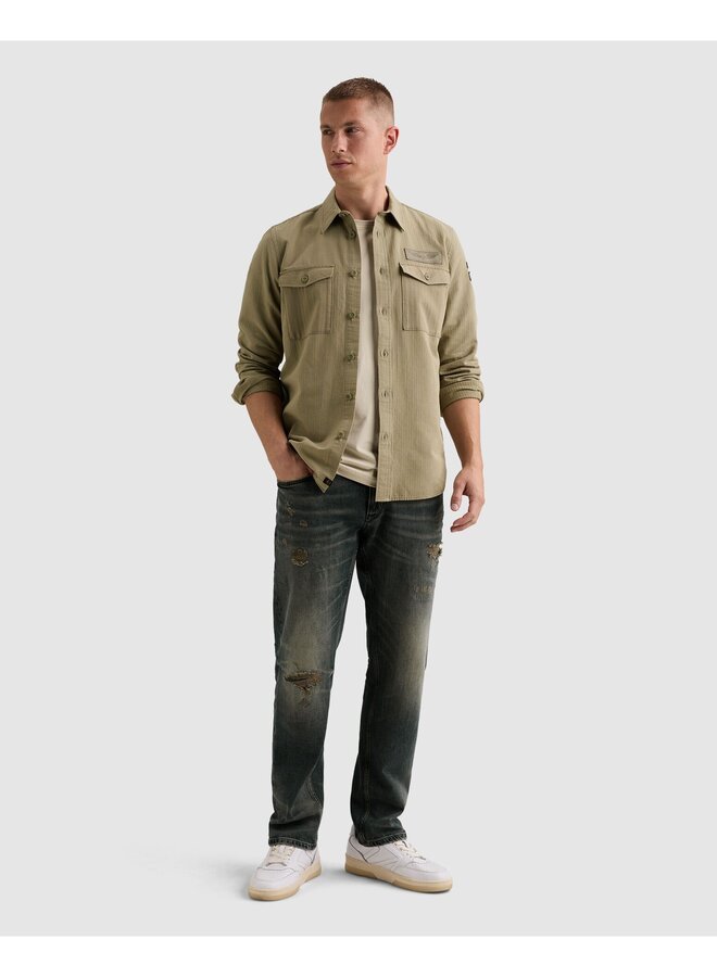 PSI2608213 6485 PME Legend Long sleeve shirt Quilt Poplin Overland Trek