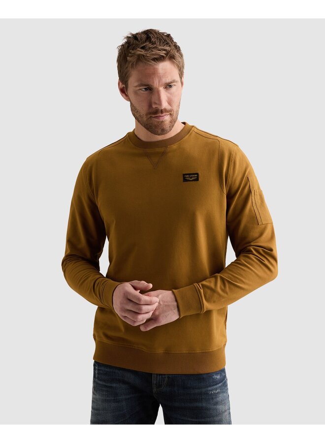 PLS2608499 8187 PME Legend Crewneck American Classic Golden Brown