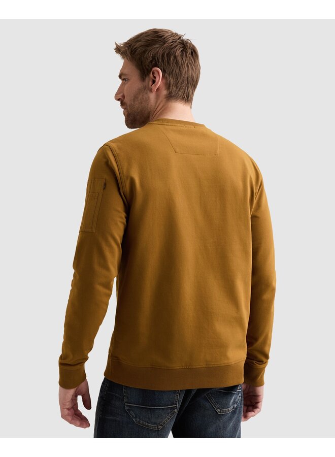 PLS2608499 8187 PME Legend Crewneck American Classic Golden Brown