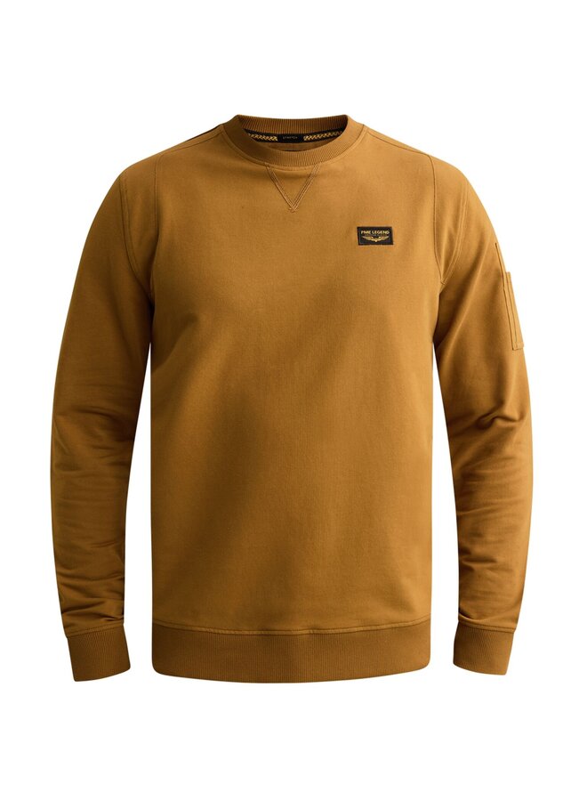 PLS2608499 8187 PME Legend Crewneck American Classic Golden Brown