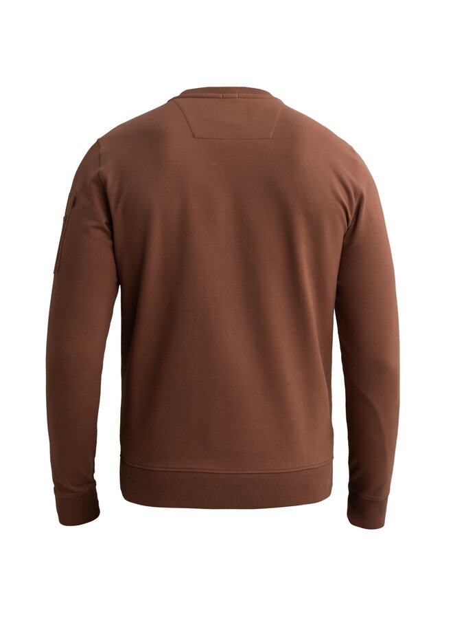 PLS2608499 8168 PME Legend Crewneck American Classic Cappuccino
