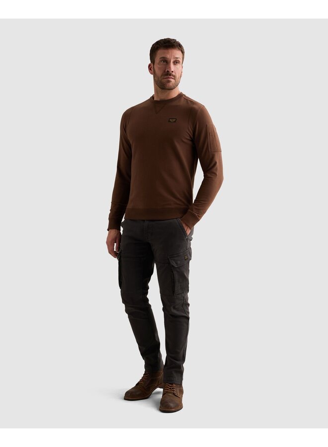 PLS2608499 8168 PME Legend Crewneck American Classic Cappuccino