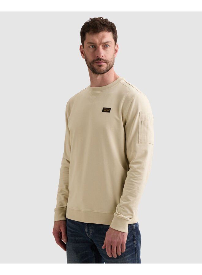 PLS2608499 7013 PME Legend Crewneck American Classic Bone White