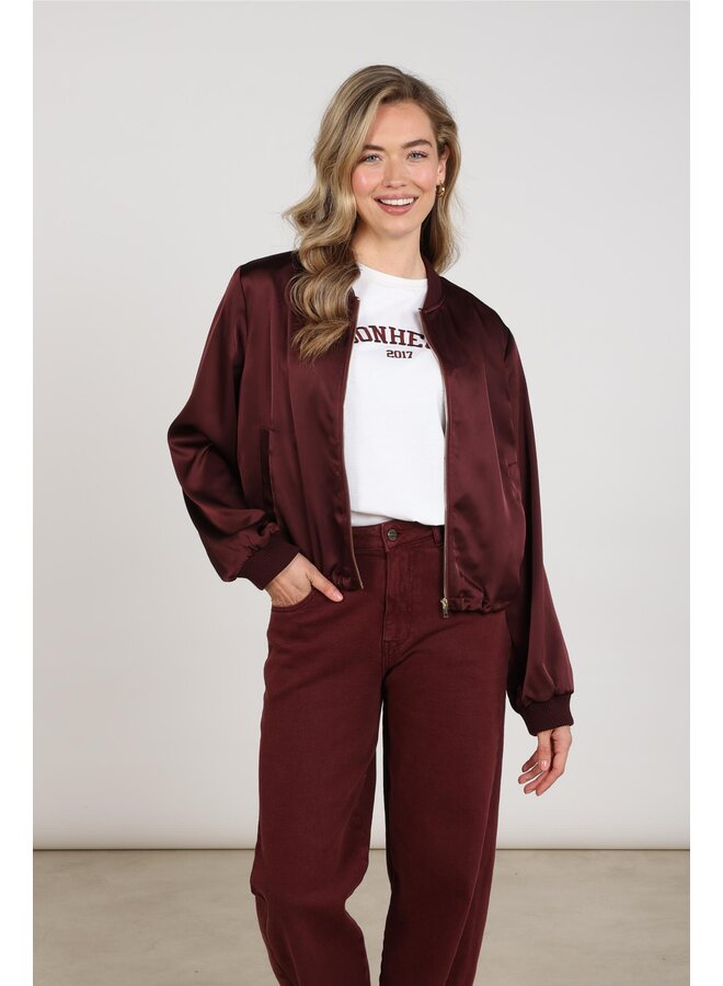 NKF13127 333 Nukus Dena Jacket Shiny Cherry