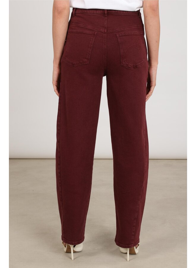NKF09097 333 Nukus Petra Pants Cherry