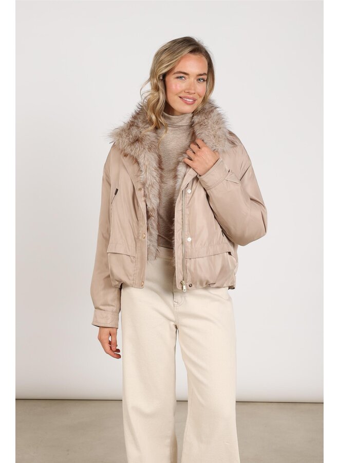 NKF12013 9 Nukus Paula Jacket Sand