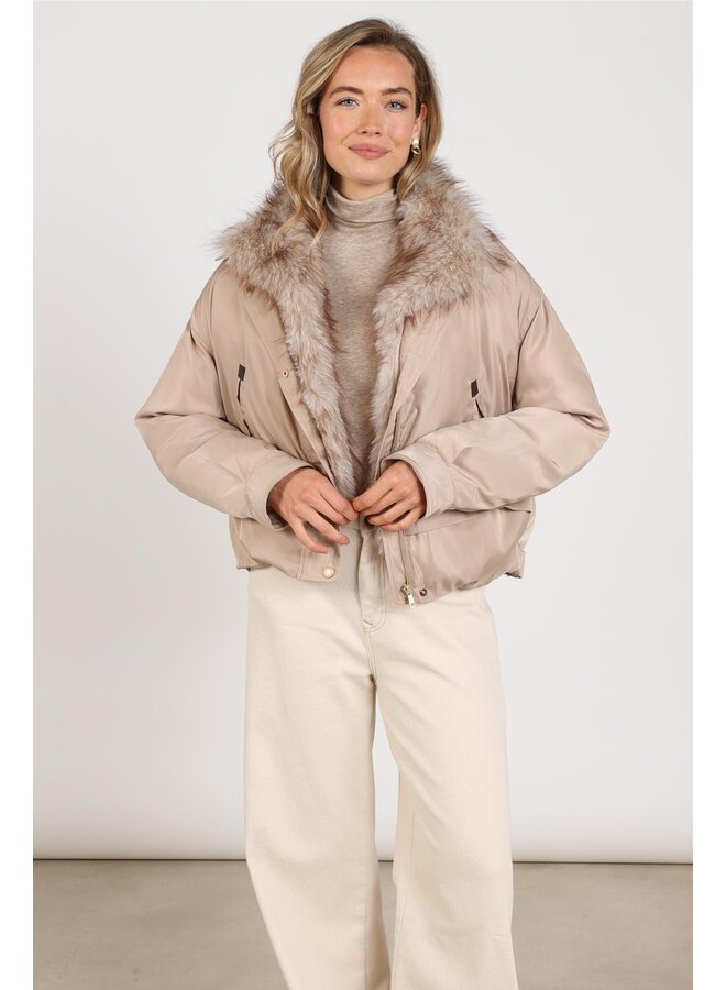 NKF12013 9 Nukus Paula Jacket Sand
