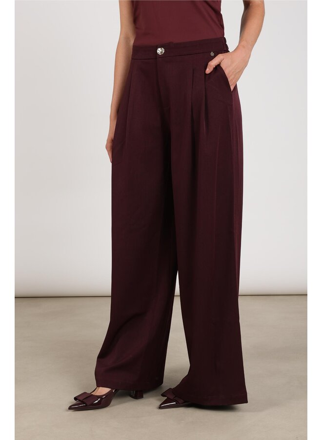 NKF09063 333 Nukus Bodine Pants Cherry