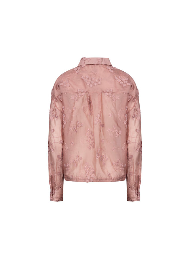 NKF02177 336 Nukus Aaliya Blouse Flower Rose