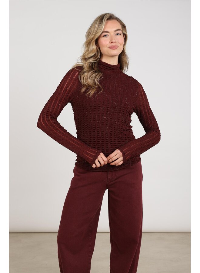 NKF01093 333 Nukus Goldie Top Cherry