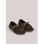 8s1113-8633 754 Summum Fancy booshoe with teddy Dark chocolate