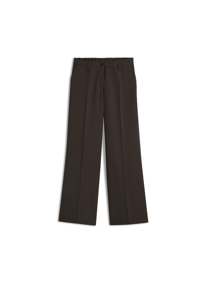 4s2369-11680 754 Summum Trousers Foam uni Dark chocolate
