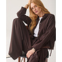 2s3543-12483 754 Summum Blouse Viscose twill Dark chocolate