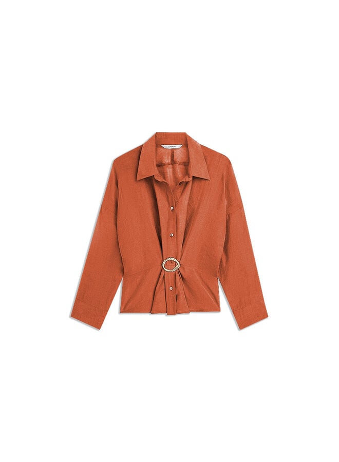 2s3524-12492 508 Summum Blouse Lyocell blend Goji berry