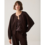 1s1326-11580 754 Summum Jacket Punto milano Dark chocolate