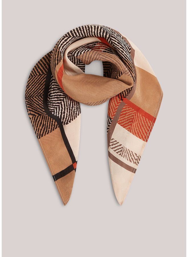 8s1106-8617 120 Summum Scarf Satin Multicolour