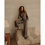 2s3523-12490 335 Summum Blouse Two tone stripe Dark burgundy
