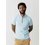 501990 425 MosMosh MMGHarvey Polo SS Tee Sky Blue
