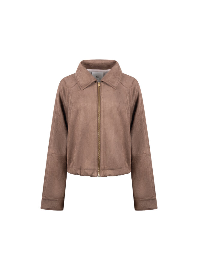 NKF13146 60 Nukus Daisey Jacket Taupe