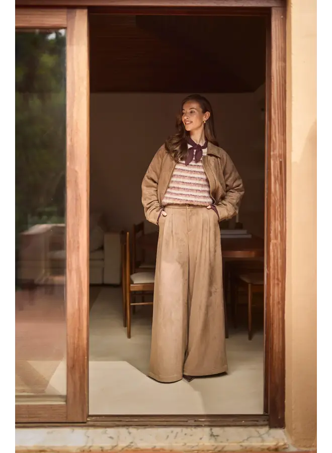NKF13146 60 Nukus Daisey Jacket Taupe