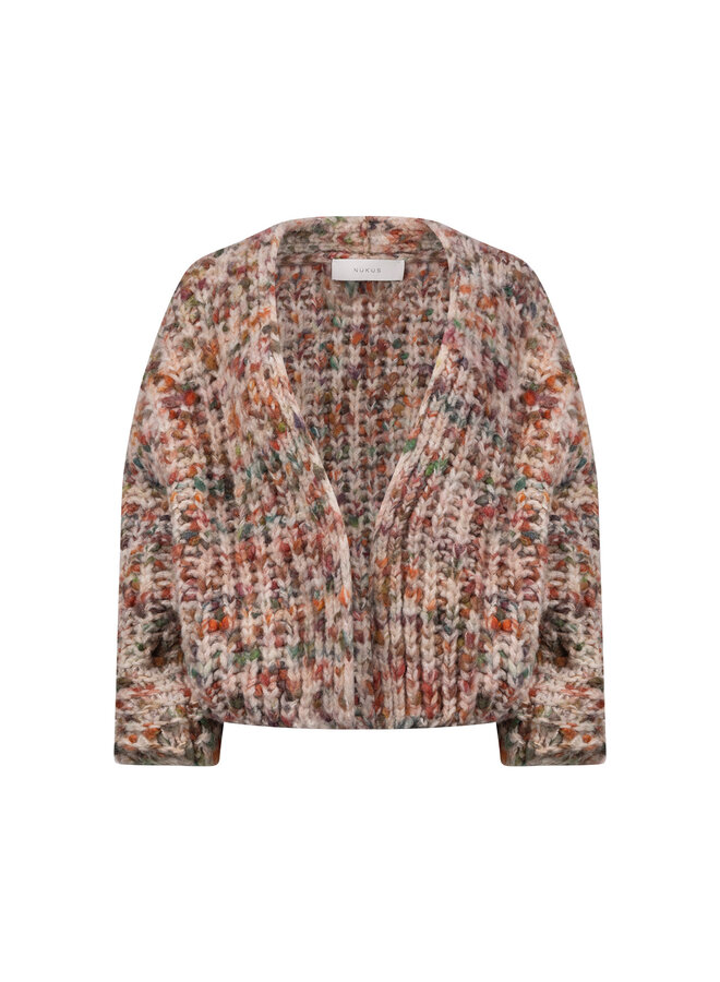 NKF05041 9 Nukus Lynn Cardigan Sand