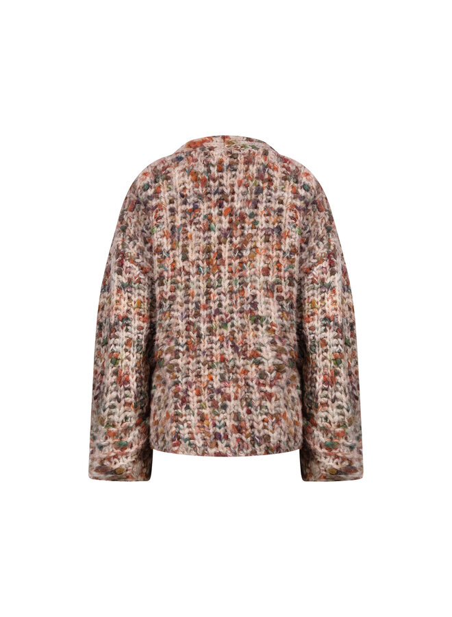 NKF05041 9 Nukus Lynn Cardigan Sand