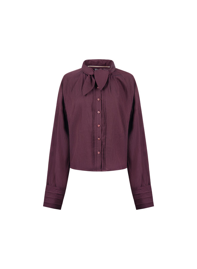 NKF02104 333 Nukus Alexandra Blouse Cherry