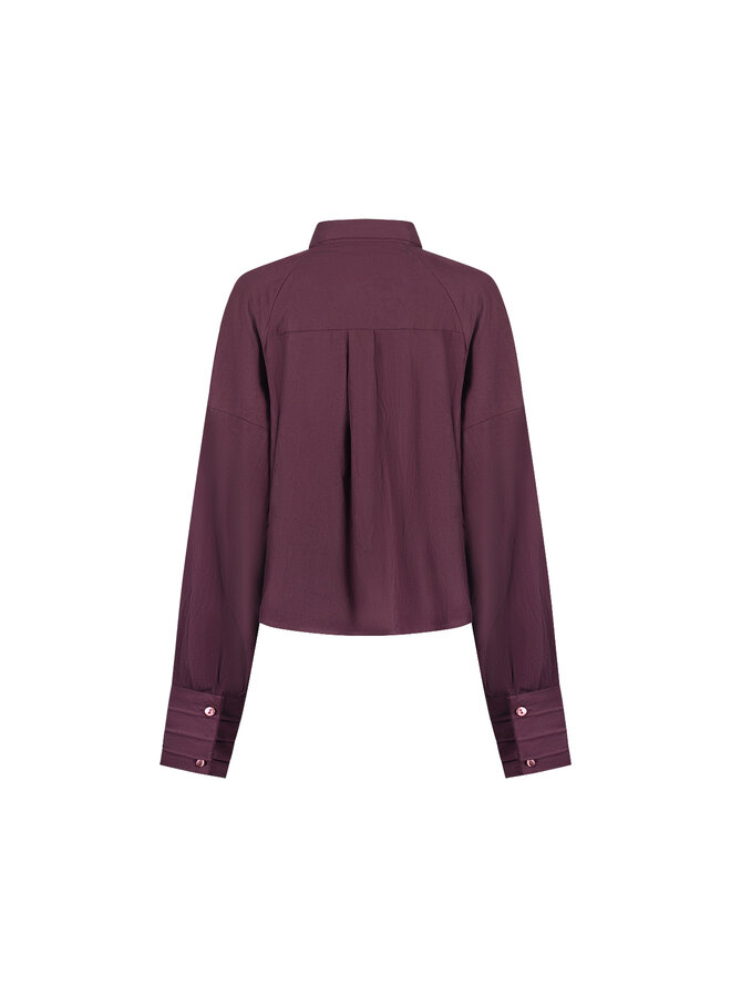 NKF02104 333 Nukus Alexandra Blouse Cherry