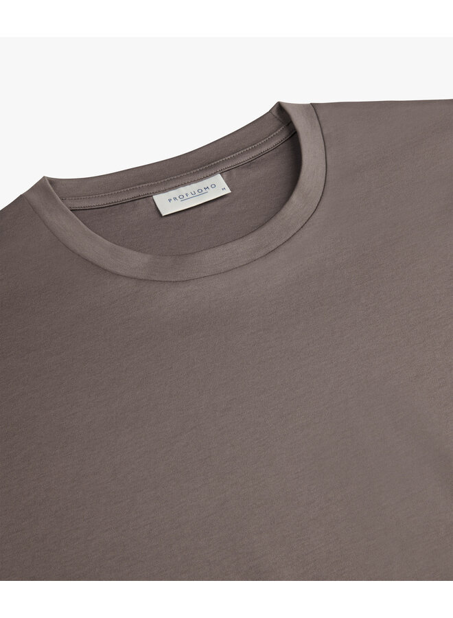 PPXT30002K Profuomo t-shirt crew neck short sleeve purple