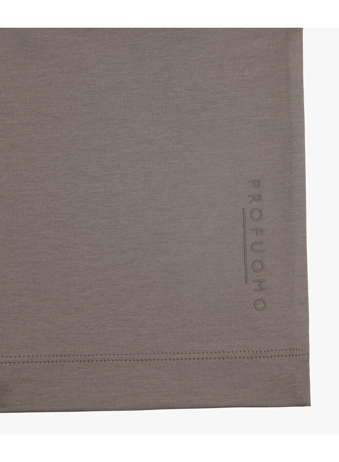 PPXT30002K Profuomo t-shirt crew neck short sleeve purple