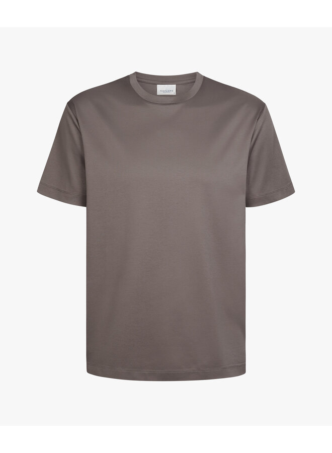 PPXT30002K Profuomo t-shirt crew neck short sleeve purple