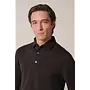PPXJ30003E Profuomo polo one piece long sleeve dark brown