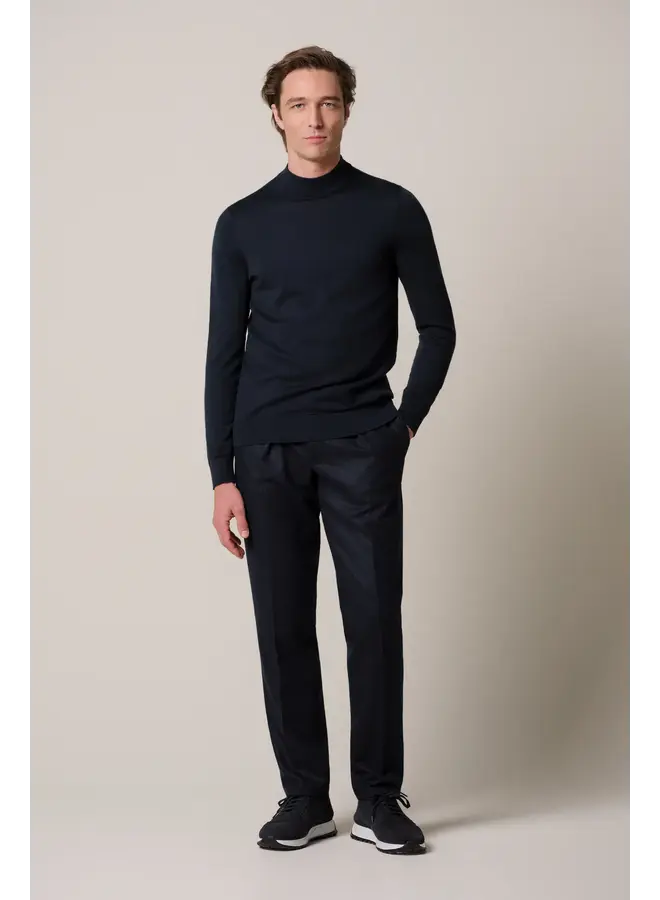 PPXJ30028A Profuomo pullover mock neck navy