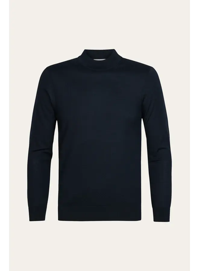 PPXJ30028A Profuomo pullover mock neck navy