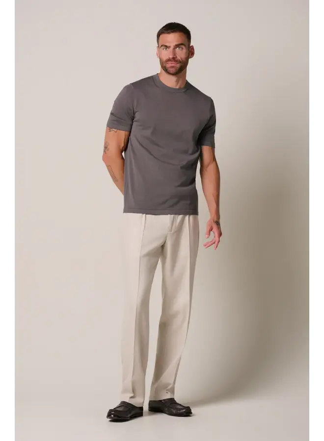 PPXT30005G Profuomo t-shirt crew neck short sleeve purple