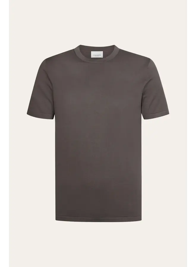 PPXT30005G Profuomo t-shirt crew neck short sleeve purple