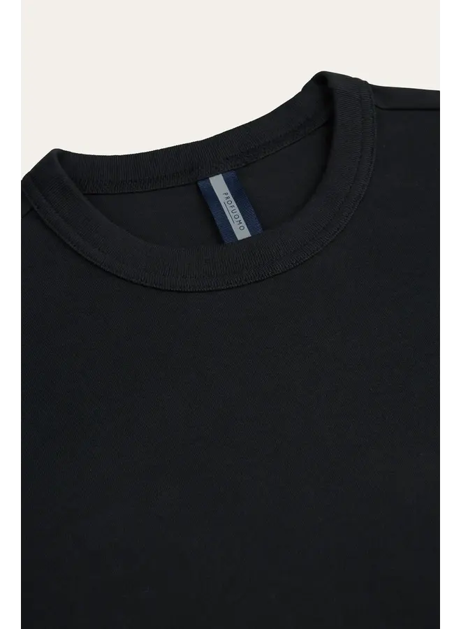PPXT30001A Profuomo t-shirt crew neck short sleeve black