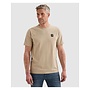VTSS2608551 7074 Vanguard Short sleeve r-neck cotton elastan jersey melange Silver Lining