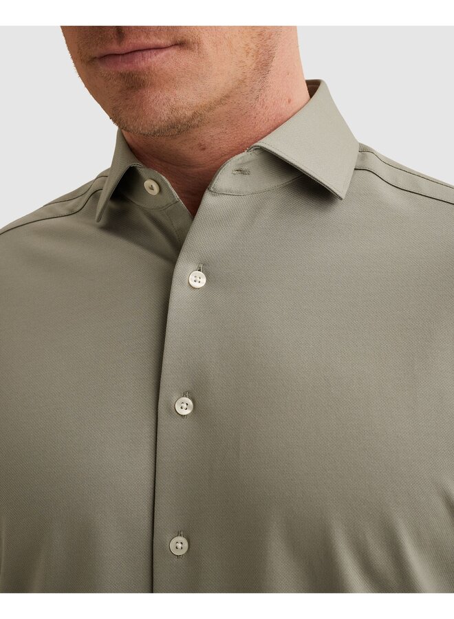 VSI2608200 6479 Vanguard Long sleeve shirt CF Oxford Jersey Forest Fog