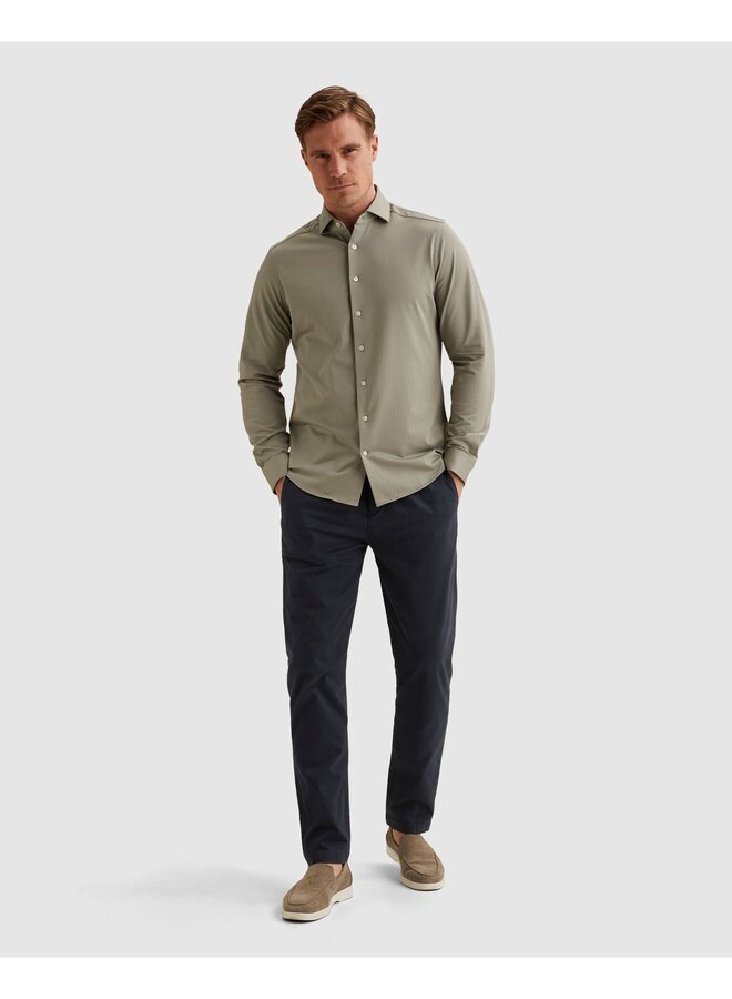 VSI2608200 6479 Vanguard Long sleeve shirt CF Oxford Jersey Forest Fog