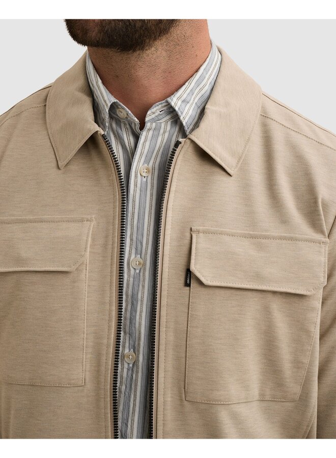 VBL2608182 7074 Vanguard Blazer Jacket Harrington Cool Tech Silver Lining